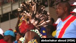Des supporters de Léopards de la RDC