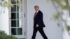 President Donald Trump walks towards the Oval Office of the White House in Washington, Sept. 26, 2019.