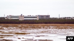 The military base in the small town of Nyonoksa, pictured in 2011. 