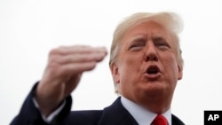 Le président Donald Trump dans le Maryland le 5 novembre 2018.