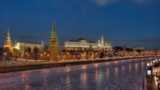 A spokesperson at the Kremlin, shown here on Dec. 17, 2012, in Moscow, said on March 14, 2025, there are reasons for "cautious optimism" about a proposed ceasefire between Russia and Ukraine.