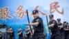 资料照：中国南京的特警在训练 （2017年9月27日）
