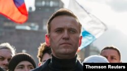 "Su condición es realmente crítica", dijo Alexandra Zakharova, representante del sindicato Doctors Alliance sobre el opositor encarcelado Alexei Navalny, el sábado 17 de abril de 2021. [Archivo]