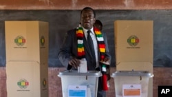 Shugaban Zimbabwe Emmerson Mngangwa