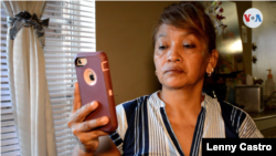 Ana Chávez cuenta las penurias que pasa para sobrevivir, y su pesar porque ya no puede mandar remesas a su país.