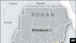 Carte du Soudan