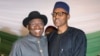 Goodluck Jonathan da Muhammadu Buhari, Maris 26, 2015.