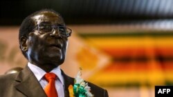 L’ex-président du Zimbabwe Robert Mugabe à Harare, 7 avril 2016.