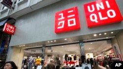 日本東京的一家優衣庫商店。(2010年4月7日)