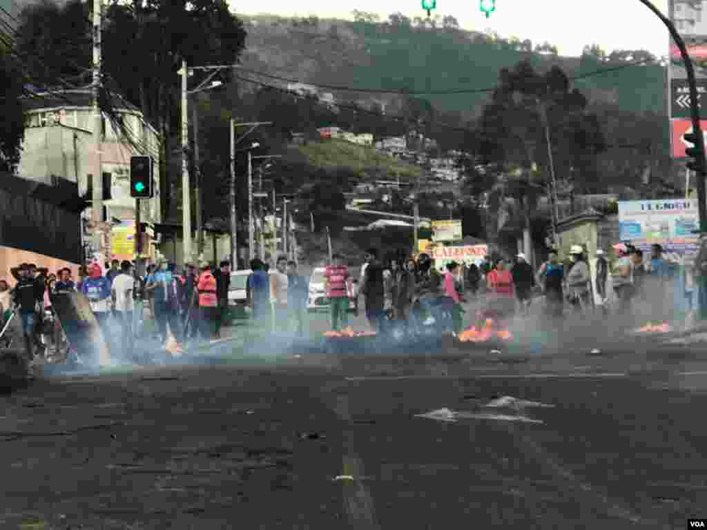 Ecuador solicitó una reunión extraordinaria del Consejo de Seguridad de la OEA, para el martes 15 de octubre, para tratar la crisis generada en la nación suramericana desde hace once días luego de que el gobierno anunciara drásticas reformas económicas. Foto: Néstor Aguilera - VOA.