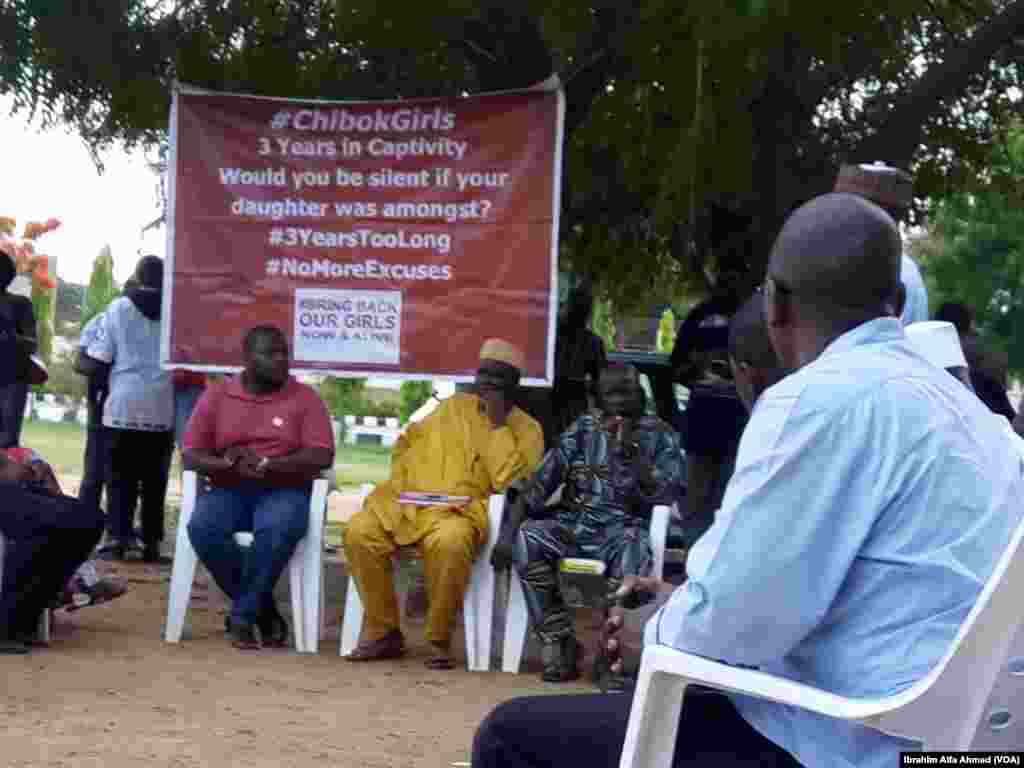 'Yan Kungiyar BBOG A Dandalin Unity Fountain Dake Abuja