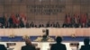 A general view of the Cambodian Peace Conference in Paris 23 October 1991. AFP PHOTO ERIC FEFERBERG