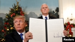 Le Président Americain Donald Trump