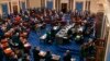 Senat AS akan voting untuk RUU infrastruktur bipartisan senilai $1 triliun, Selasa, 10 Agustus 2021. (Senate Television via AP)