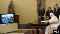 Benedicto XVI se interesó por el futuro y los riesgos ambientales del planeta.