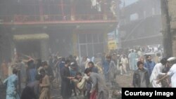 Attentat à Parachinar, Pakistan, le 31 mars 2017.
