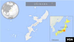 日本沖繩地理位置圖