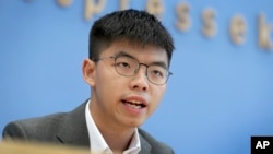 Hong Kong Protests Joshua Wong