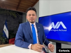 Gerall Chávez, periodista y fundador de Nicaragua Actual trabaja desde el exilio en Costa Rica. [Cortesía]