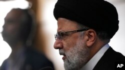ابراهیم رئیسی در نشست خبری هفتم شهریورماه.