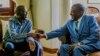 Le président Mnangagwa rend visite au chef de l'opposition