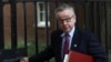 Report: Conservative Donor Backs Gove for UK PM