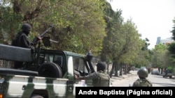 Des policiers angolais dans Luanda (archives)
