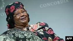 Joyce Banda, ancienne présidente du Malawi, à New York le 20 septembre 2016.