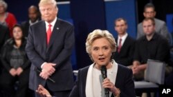 Clinton ta jam'iyyar Democrat da Trump na jam'iyyar Republican