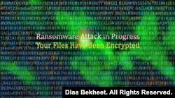 ILUSTRASI - Pelayanan publik di Pusat Data Nasional Sementara (PDNS) 2 yang terdampak serangan ransomware sejak pekan lalu, diyakini akan pulih bulan ini. (Graphics by Diaa Bekheet)