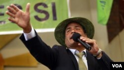 Rafael Correa celebró la victoria aunque admitió que fue más complicado que en sus referendos anteriores.