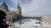 España bajo la nieve y con temperaturas más bajas en años
