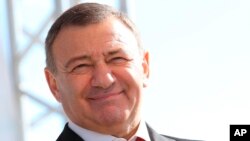 FILE - Forbes Magazine has said Russian businessman Arkady Rotenberg has a personal fortune of $1.8 billion. 
