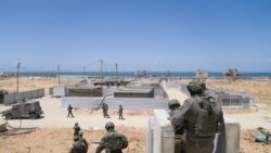 美軍稱加沙援助碼頭已固定在海岸