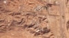 A satellite image shows the aftermath of what an American researcher said was an Israeli airstrike on the Parchin rocket motor casting facility, part of Iran's defunct nuclear weapons program, near Tehran, Oct. 26, 2024. (Planet Labs via Reuters)