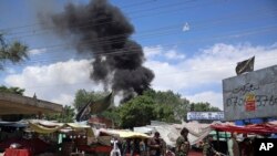 Une maternité attaquée à Kaboul, en Afghanistan, le 12 mai 2020.