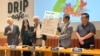 位於台北的聯電前董事長曹興誠指控中國國台辦主任宋濤、發言人陳斌華違反中華民國《刑法》的恐嚇危害安全罪。(美國之音台北特約記者林乃絹拍攝)