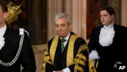 John Bercow, président conservateur de la chambre des Communes britannique, 4 juin 2014