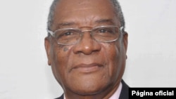 Evaristo Carvalho, vice-président de l'ADI et candidate victorieux de l'élection présidentielle à Sao Tomé-et-Principe.