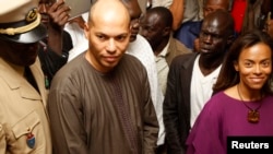 Karim Wade, le fils et l'ancien ministre de l'ancien président du Sénégal Abdoulaye Wade