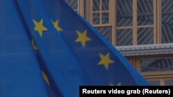 ARHIVA - Zastava Evropske unije u Briselu