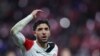 Omar Marmoush lors du match de Bundesliga entre le RB Leipzig et l'Eintracht Francfort à Leipzig le 15 décembre 2024. 