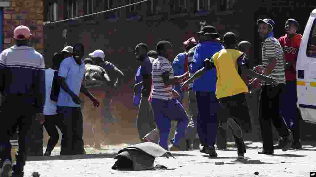 South Africa Immigrant Attacks.