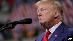 L'ancien président Donald Trump prend la parole lors d'un événement à Wilkes-Barre, en Pennsylvanie, le 3 septembre 2022.