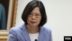 台灣當選總統蔡英文將於5月20日發表就職演說。 (美國之音楊明拍攝)