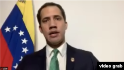 Juan Guaidó, presidente interino de Venezuela, reiteró que un gobierno de transición podrá recibir financiamiento internacional para afrontar la pandemia en Venezuela.
