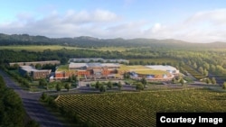 FILE - Artist's rendering of the proposed Shiloh Casino & Resort released by the Koi Nation, Sept. 15, 2021. (Image courtesy of Koi Nation)
