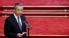 ARCHIVO - El ministro de Relaciones Exteriores de China, Wang Yi, habla en el Gran Salón del Pueblo en Beijing, China, el 5 de septiembre de 2024.