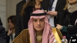 Le ministre saoudien des Affaires étrangères Adel al-Jubeir, à Rome, le 2 février 2016. (Nicholas Kamm, Pool via AP)