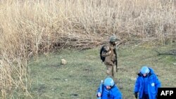 Генеральний директор Міжнародного агентства атомної енергії Рафаель Ґроссі 7 лютого відвідав окуповану ЗАЕС. Фото МАГАТЕ через AFP 